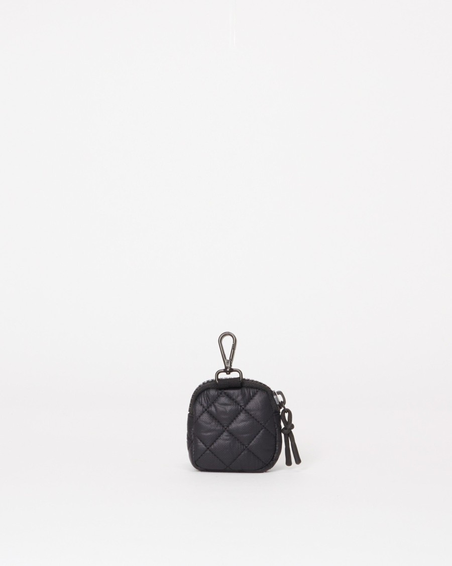 Women MZ Wallace | Small Metro Link Pouch Black Rec