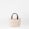 Women MZ Wallace | Micro Metro Tote Deluxe Shearling