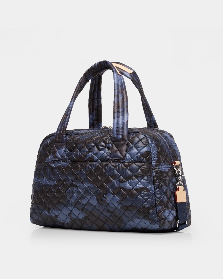 Women MZ Wallace | Travel Jimmy Dark Blue Camo