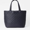 Women MZ Wallace | Large Metro Tote Deluxe Black Rec