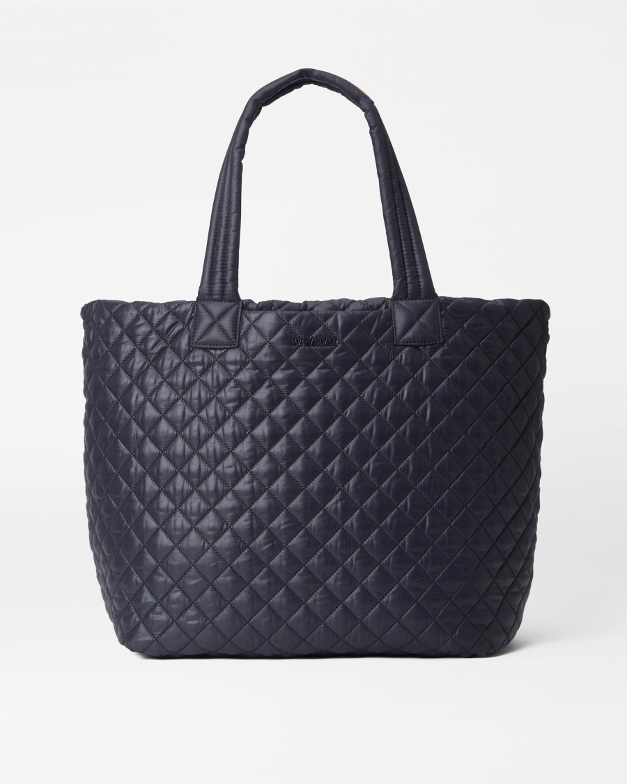 Women MZ Wallace | Large Metro Tote Deluxe Black Rec