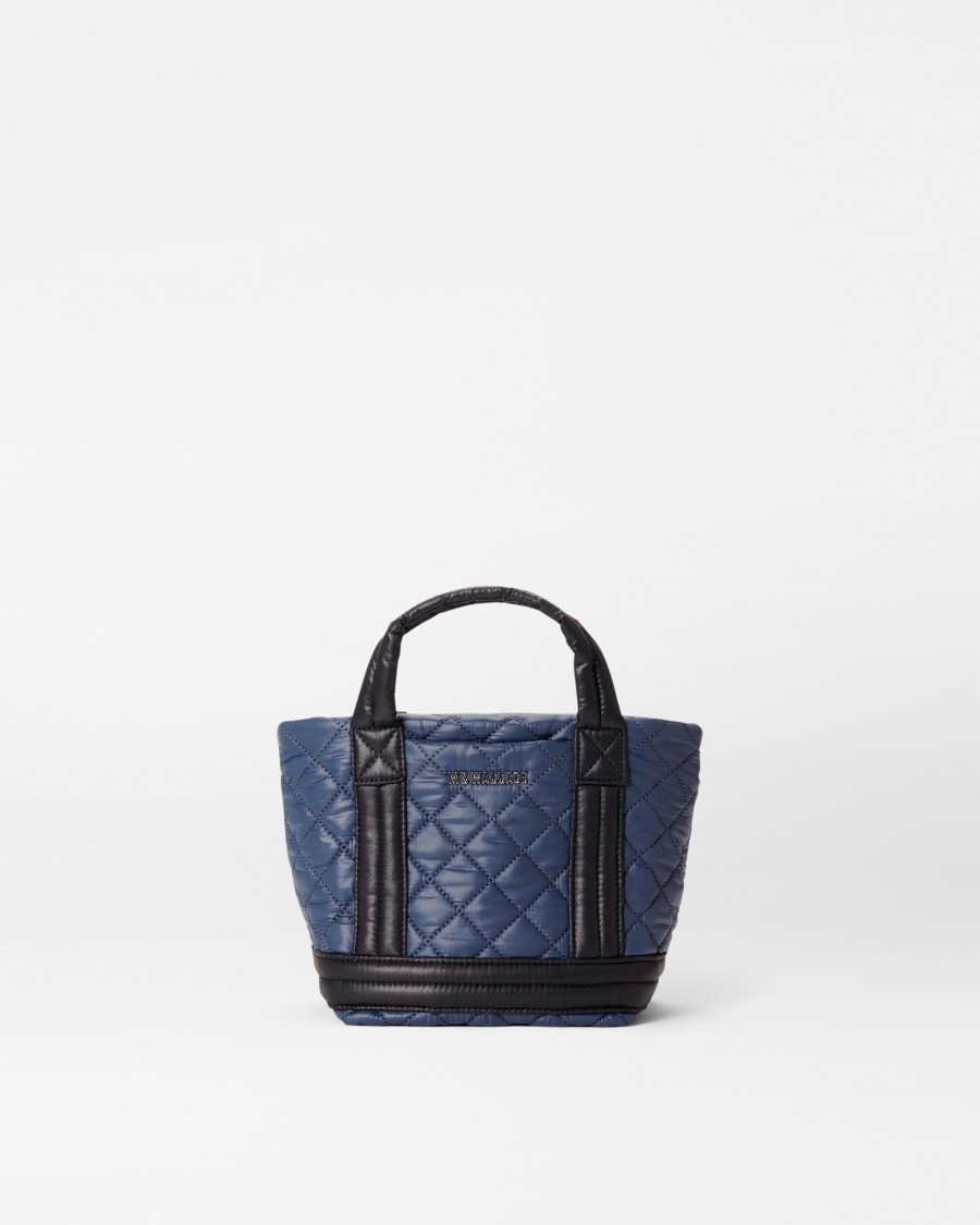 Women MZ Wallace | Mini Empire Tote Navy & Black