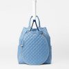 Women MZ Wallace | Tennis Convertible Backpack Cornflower Blue/Pebble