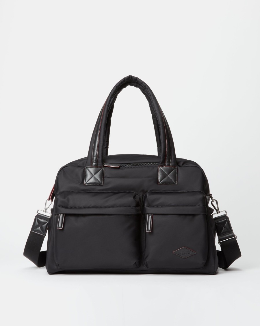 Women MZ Wallace | Bleecker Duffel Black Rec