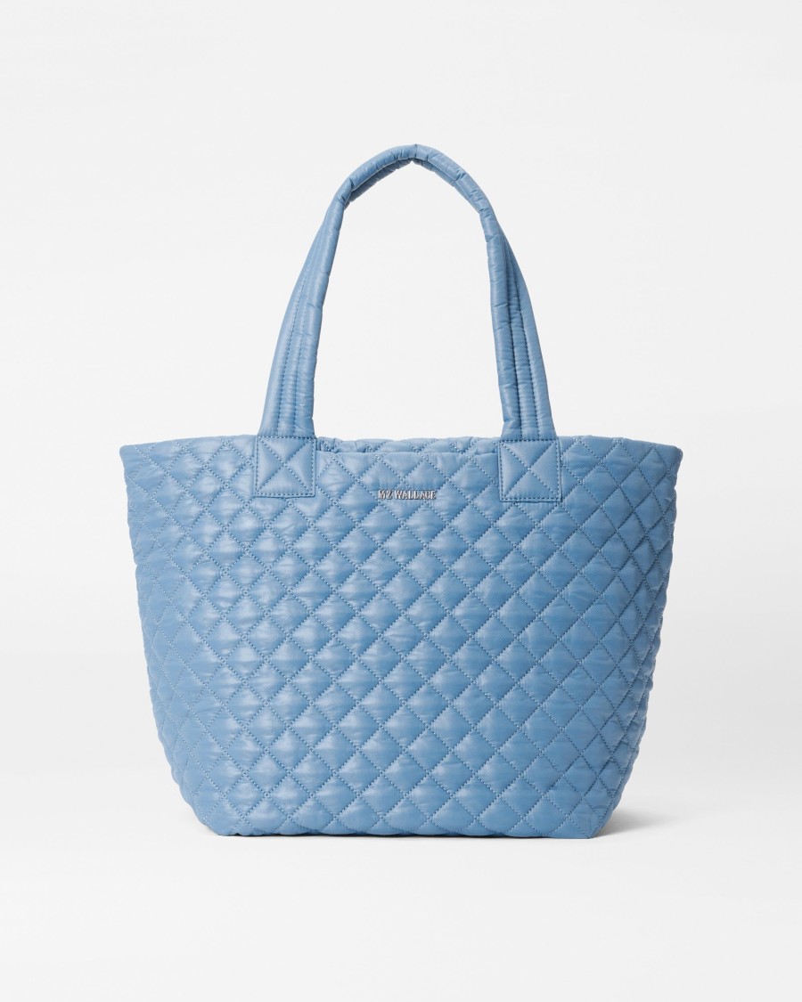 Women MZ Wallace | Medium Metro Tote Deluxe Cornflower Blue