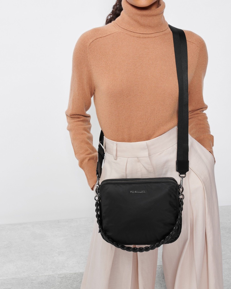 Women MZ Wallace | Bowery Crossbody Black Air