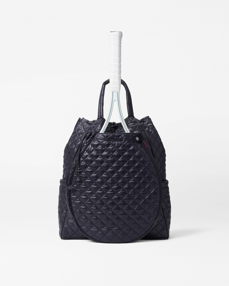 Women MZ Wallace | Tennis Convertible Backpack Black