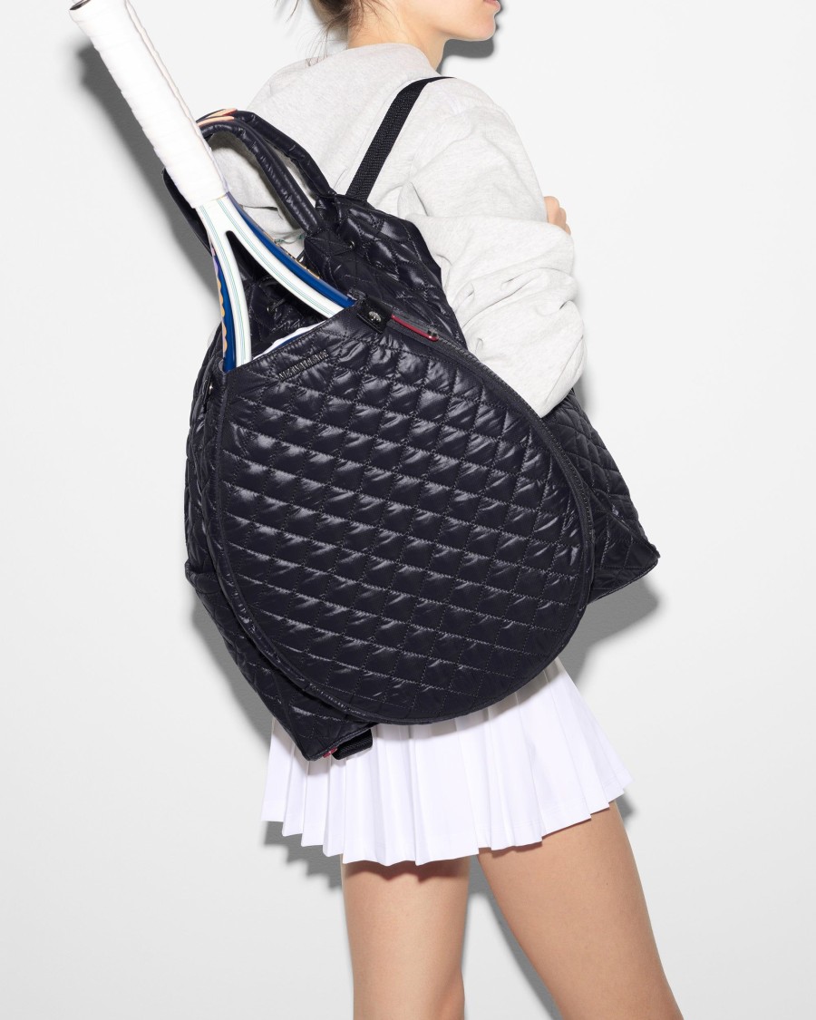 Women MZ Wallace | Tennis Convertible Backpack Black