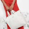 Women MZ Wallace | Large Box Tote Pearl Metallic